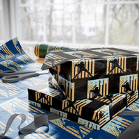 Baseball Drip Wrapping Paper Roll Dripping Ice Cream Sprinkles American Flag Boys - Wonder Print Shop