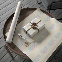 Beach Bum Wrapping Paper Roll Summer Vacation Beach Lovers