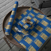 Become Ungovernable Cat Wrapping Paper Roll Funny Retro Cat Bite Horror Anime - Wonder Print Shop