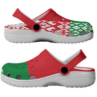Belarus Clogs Shoes Flag Color Inspiration - Wonder Print Shop