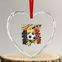 Belgium Belgian Flag Souvenir Belgie Heart Crystal Glass Ornament Game Day Soccer Fans Football