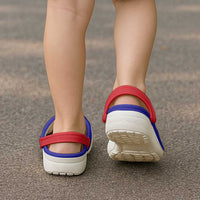 Belize Clogs Shoes Heritage Palette Flag-Inspired - Wonder Print Shop