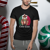 Cholo Claus Christmas Funny Mexican Santa Sombrero Feliz Navidad T Shirt - Wonder Print Shop
