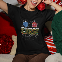 Christmas Couples T Shirt Chestnuts Xmas Matching Family Funny Chest - Wonder Print Shop
