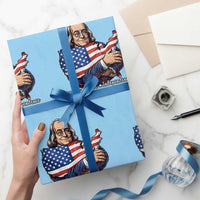 Benjamin Franklin Wrapping Paper Roll Freedom Liberty Independence American History