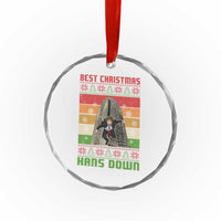 Best Christmas Hans Down Nakatomi 1988 Crystal Glass Ornament TS09