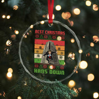 Best Christmas Hans Down Nakatomi 1988 Crystal Glass Ornament TS09