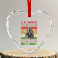 Best Christmas Hans Down Nakatomi 1988 Heart Crystal Glass Ornament - Wonder Print Shop
