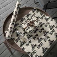 Bigfoot Grabbed My Wiener Wrapping Paper Roll Funny Sasquatch Camping - Wonder Print Shop
