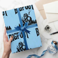 Bigfoot Grabbed My Wiener Wrapping Paper Roll Funny Sasquatch Camping - Wonder Print Shop