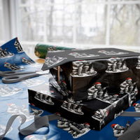 Bigfoot Guitar Xmas Wrapping Paper Roll Sasquatch Guitarist Music Xmas - Wonder Print Shop