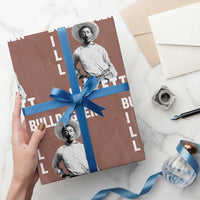 Bill Pickett Wrapping Paper Roll Bulldogger Black Cowboy Western Legend Vintage - Wonder Print Shop