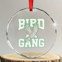 Bird Gang Crystal Glass Ornament Vintage 90s Style Classic Eagles Fly TS10