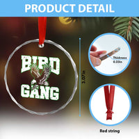 Bird Gang Crystal Glass Ornament Vintage 90s Style Classic Eagles Fly TS10
