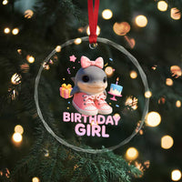 Birthday Girl Crystal Glass Ornament Italian Brainrot Meme Party Funny Las Tralaleritas - Wonder Print Shop