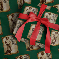 Black Cowboy Bill Pickett Wrapping Paper Roll African American Cowboys Black History - Wonder Print Shop