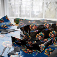 Black History Education Is Freedom Wrapping Paper Roll Black Teacher Books - Wonder Print Shop