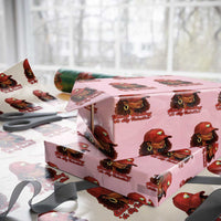 Black History Is My Valentine Wrapping Paper Roll Melanin Pride Valentines Day Gift - Wonder Print Shop