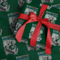 Black History Matters Wrapping Paper Roll MLK Malcolm X Obama Rosa Parks Inspirational Tribute - Wonder Print Shop