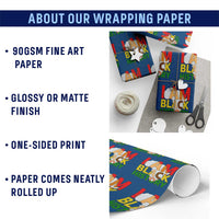 Black History Month African American Wrapping Paper Roll I Am Black History - Wonder Print Shop