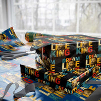 Black History Month Martin Luther King Day Wrapping Paper Roll I Have Dream