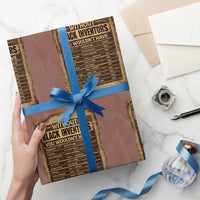 Black Inventors Wrapping Paper Roll Afro African Melanin Black History Month Juneteenth