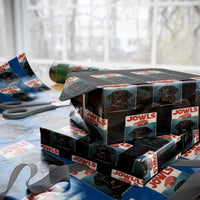 Black Labrador Retriever Wrapping Paper Roll Funny Jowls Horror Dog Poster - Wonder Print Shop