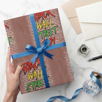 Black Wall Street 1921 Wrapping Paper Roll Tulsa Oklahoma Black History Month