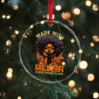 Black Women Crystal Glass Ornament Melanin Juneteenth Black History - Wonder Print Shop