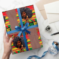 Black Women Unapologetically Dope Wrapping Paper Roll Juneteenth Black History - Wonder Print Shop