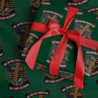 Blessings America Wrapping Paper Roll One Nation Under God USA 250th Anniversary Patriotic Christian - Wonder Print Shop
