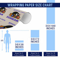 Bodega Cats of New York Wrapping Paper Roll Funny Cat NYC Christmas - Wonder Print Shop