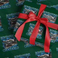 Bombardino Crocodilo Wrapping Paper Roll Internet Memes Italian Brainrot - Wonder Print Shop