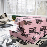 Bonus Dads With Beards Are Better Wrapping Paper Roll Retro Step Dad Fathers Day