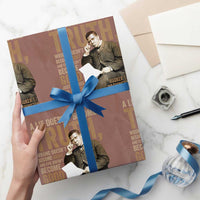Booker Taliaferro Washington Wrapping Paper Roll A Lie Doesnt Become Truth Wrong Doesnt Become Right