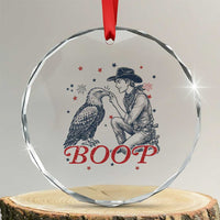 Boop Eagle Crystal Glass Ornament Western Cowboy Patriotic 4th of July