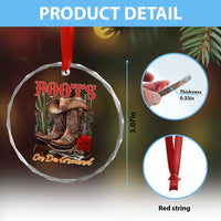 Boots On The Ground Crystal Glass Ornament Cowgirl Line Dance Western Cowboy - Wonder Print Shop
