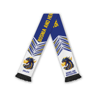 Bosnia and Herzegovina Football Nations 2026 Soccer Scarf Sporty Pattern