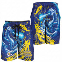 Bosnia and Herzegovina Football Shorts for Men Zmajevi Mascot Sporty Style