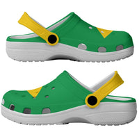 Brazil Clogs Shoes Heritage Palette Flag-Inspired - Wonder Print Shop