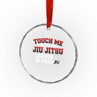 Brazilian BJJ Crystal Glass Ornament Touch Me First Jiu Jitsu Lesson Is Free TS10