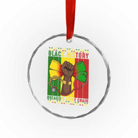 Breaking Every Chain Crystal Glass Ornament Black History Medical Professional Gift - Wonder Print Shop