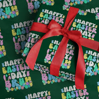 Bruh Easter Wrapping Paper Roll Teens Boys Kids Cute Bunny Eggs - Wonder Print Shop