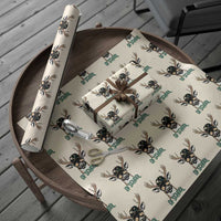 Bucked' 100 Days Of School Wrapping Paper Roll Deer Student Boy Girls 100th Day - Wonder Print Shop