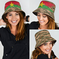 Burkina Faso Military Bucket Hat Bravo Caption Traore Viva Burkina Faso Nation LT15