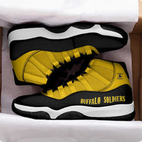 Buffalo Soldiers 9th and 10th Cavalry Sneakers J11 American Heroes - Wonder Print Shop