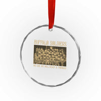 Buffalo Soldiers Crystal Glass Ornament 9th and 10th Cavalry African American Heros Black Soldiers TS10