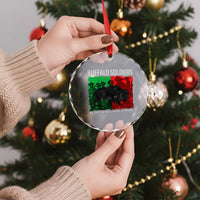 Buffalo Soldiers Crystal Glass Ornament 9th and 10th Cavalry Afro African American Heros - Wonder Print Shop