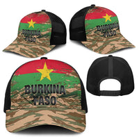 Burkina Faso Military Baseball Net Cap Bravo Caption Traore Viva Burkina Faso Nation - Wonder Print Shop
