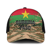 Burkina Faso Military Mesh Trucker Cap Bravo Caption Traore Viva Burkina Faso Nation - Wonder Print Shop